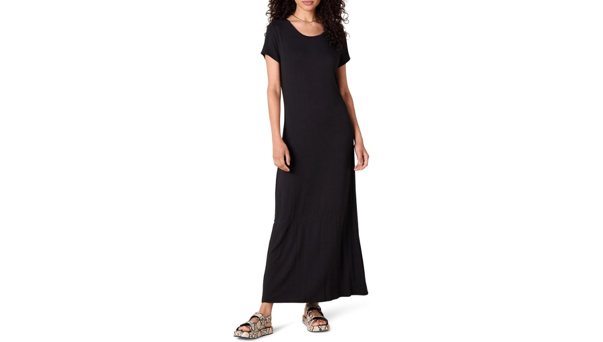 Amazon Essentials Short-Sleeve Maxi Dress