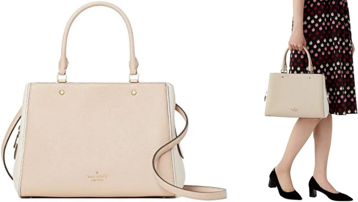 Kate Spade New York Women's Leila Medium Triple Compartment Satchel