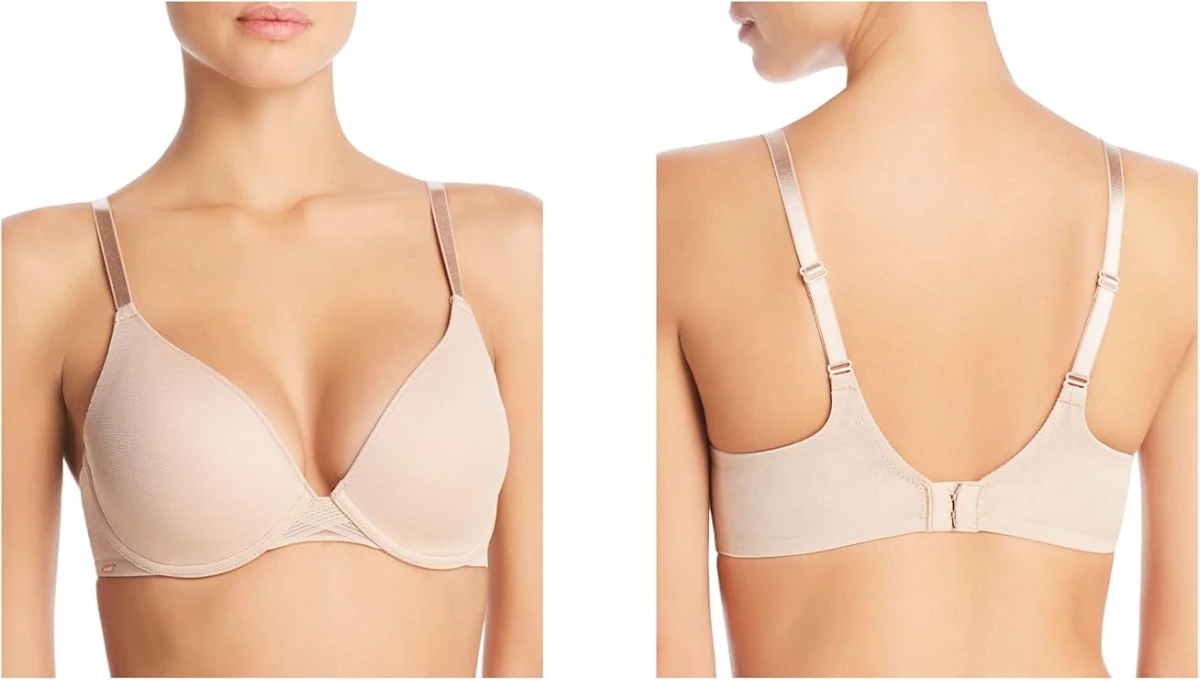 Chantelle C Full-Coverage Plunge T-Shirt Bra
