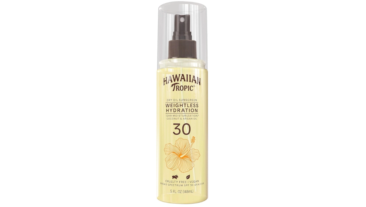 Hawaiian Tropic Dry Oil Tanning Spray SPF 30