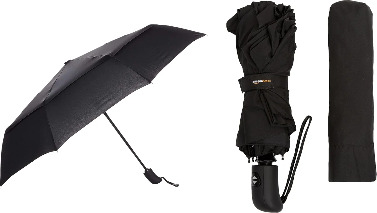 AmazonBasics Automatic Travel Umbrella