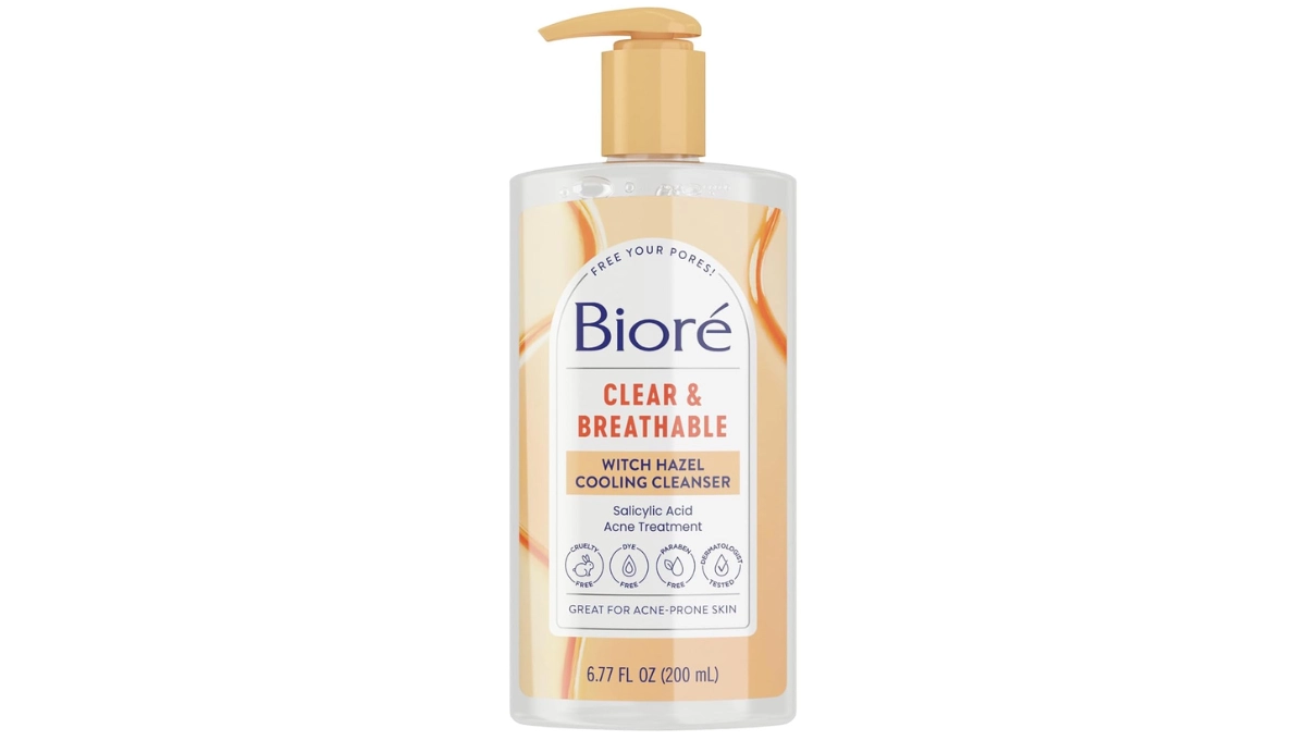 Biore Clear & Breathable Pore Clarifying Cooling Cleanser
