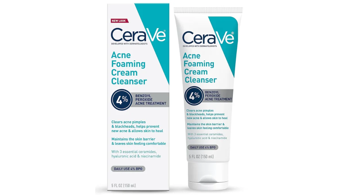 CeraVe Acne Foaming Cream Cleanser