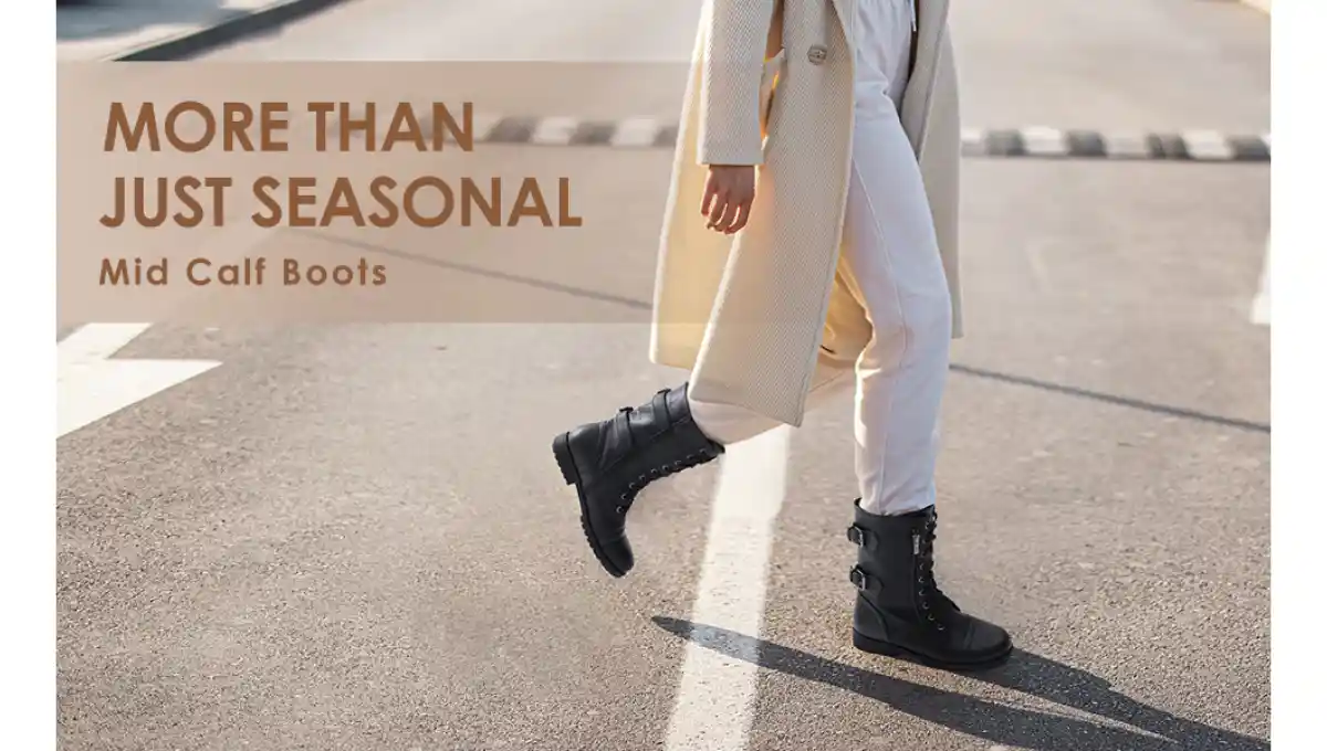 DREAM PAIRS Women’s Terran Mid-Calf Boots