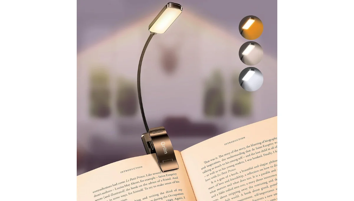 Gritin Rechargeable Book Light