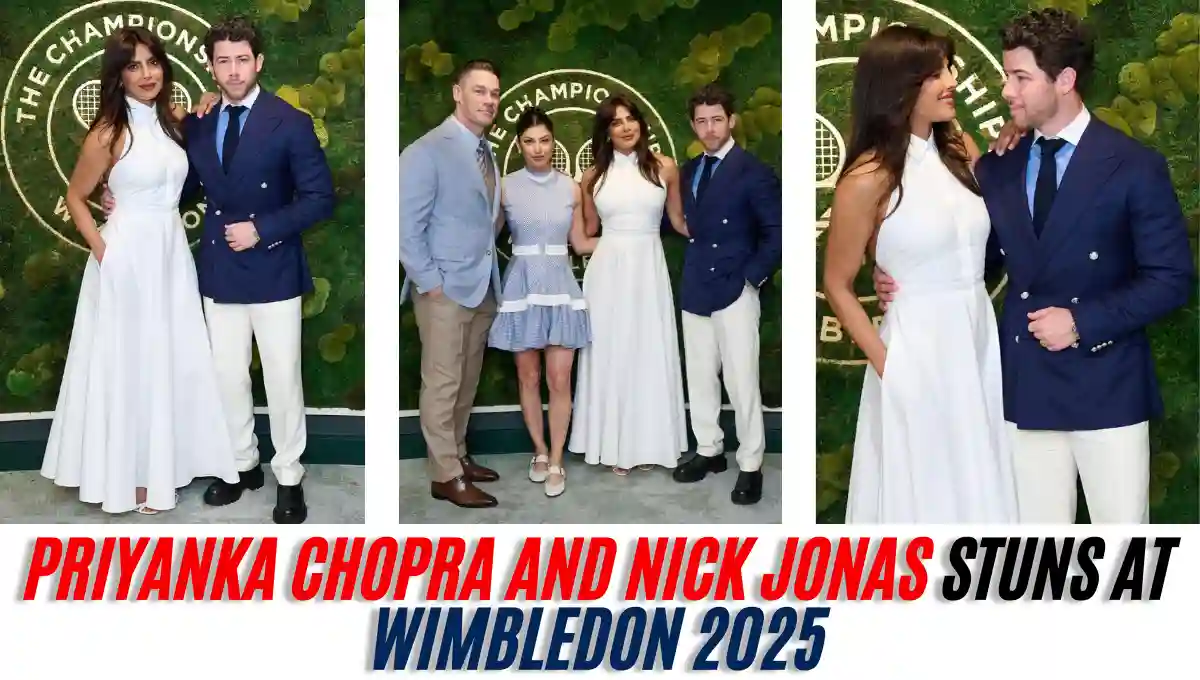Priyanka Chopra and Nick Jonas Stuns at Wimbledon 2025