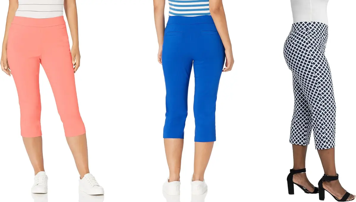 Briggs New York Women’s Pull-On Capri Pants