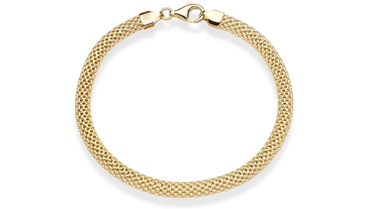 Miabella Sterling Silver Italian Bracelet