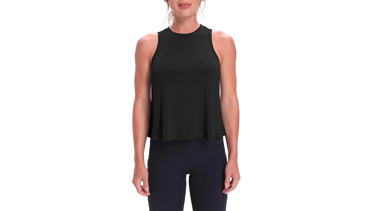 Mippo Flowy Cropped Tank Top
