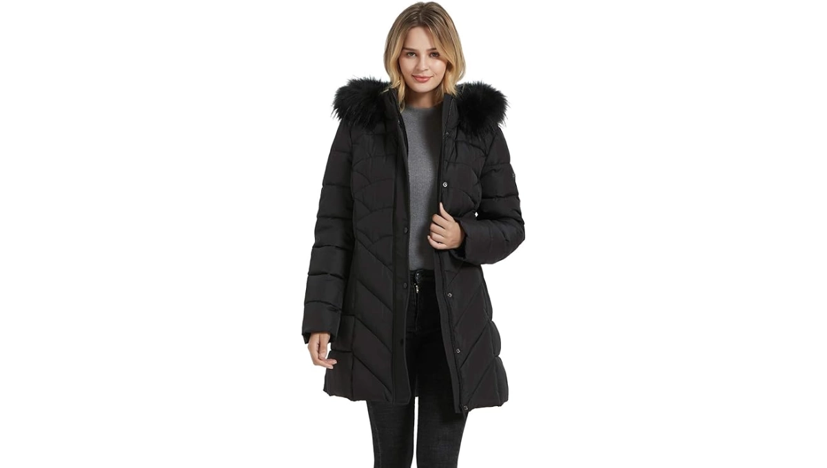 BINACL Women’s Long Outwear Parka Jacket