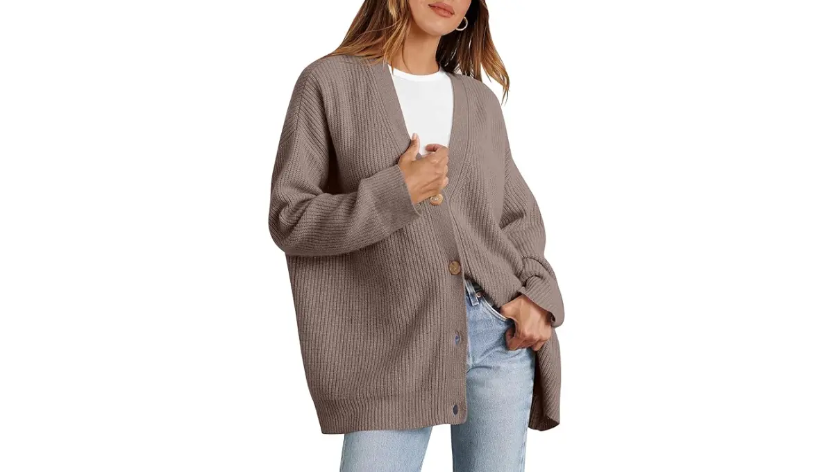 Caracilia Women's Oversized Cardigan Sweater