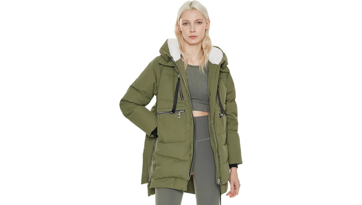 Orolay Women’s Thickened Down Jacket