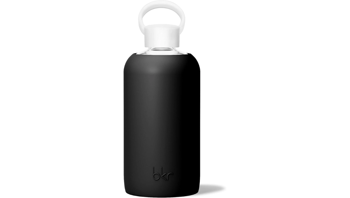 bkr Big Smooth Reusable Glass Water Bottle