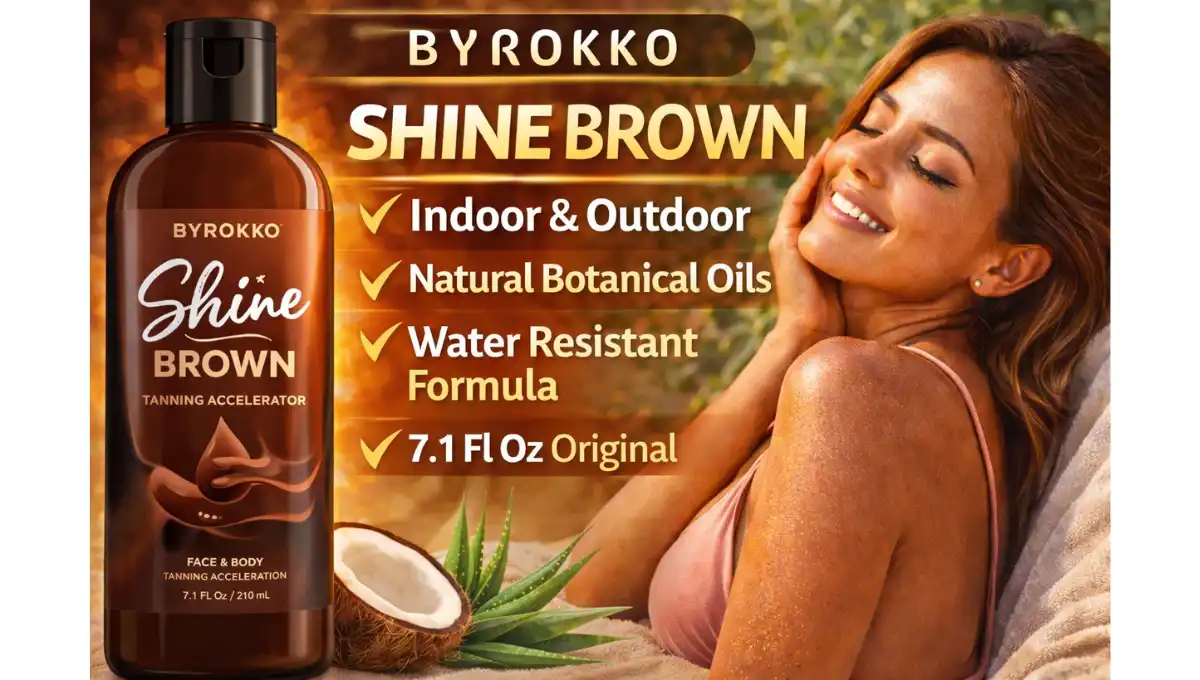 BYROKKO Shine Brown Tanning Accelerator Lotion