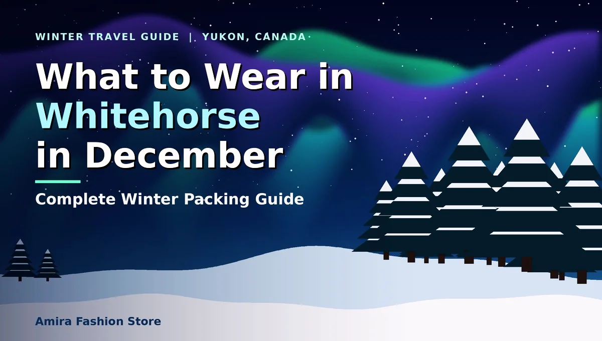 What to Wear in Whitehorse in December